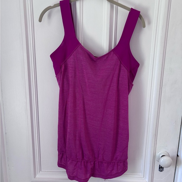 Lululemon Athletica Run For Your Life Tank Top No Bra Pads Size 10 - Picture 2 of 8